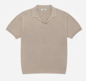 3sixteen - Knit Polo Tan