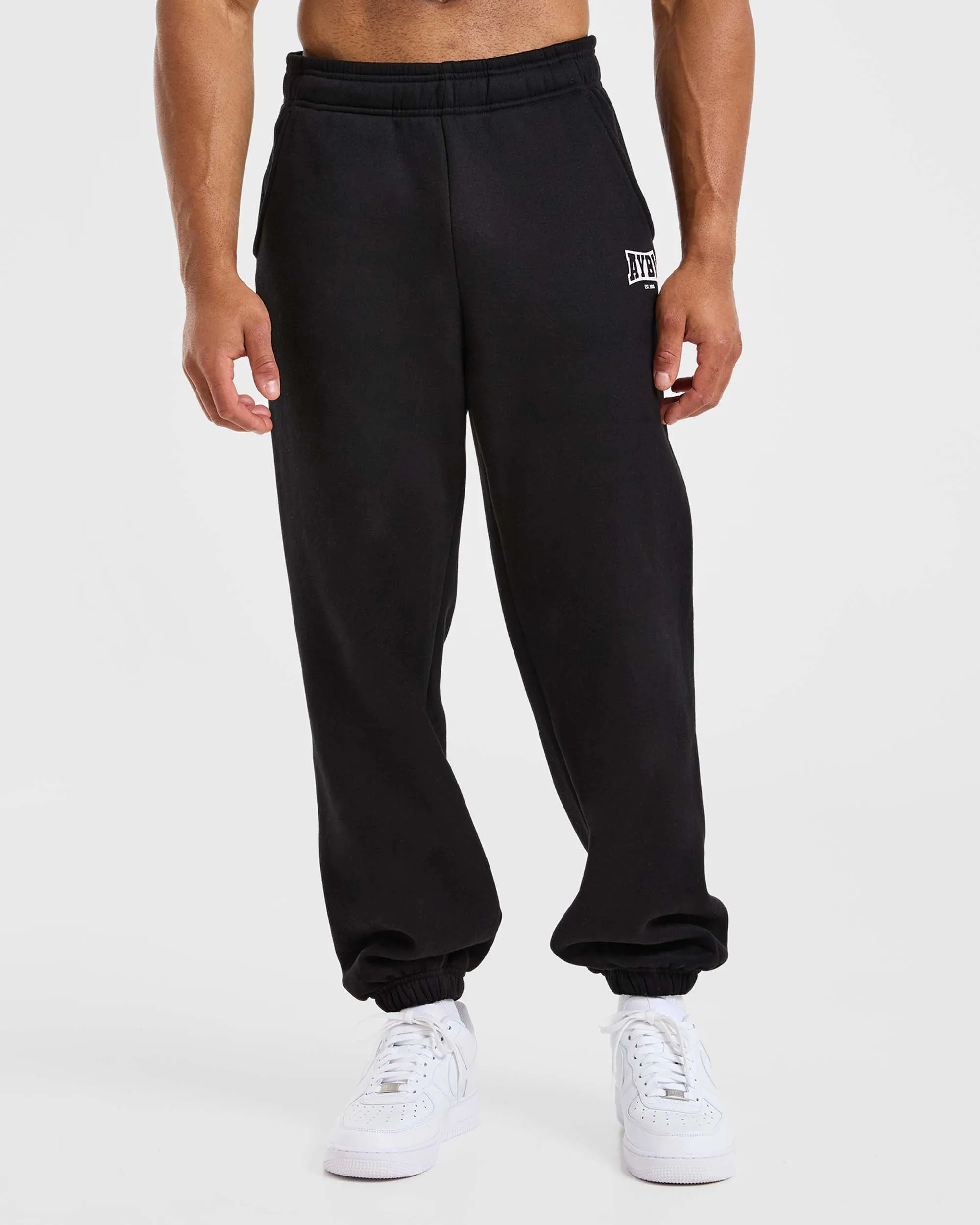 Academy Oversized Joggers - Black