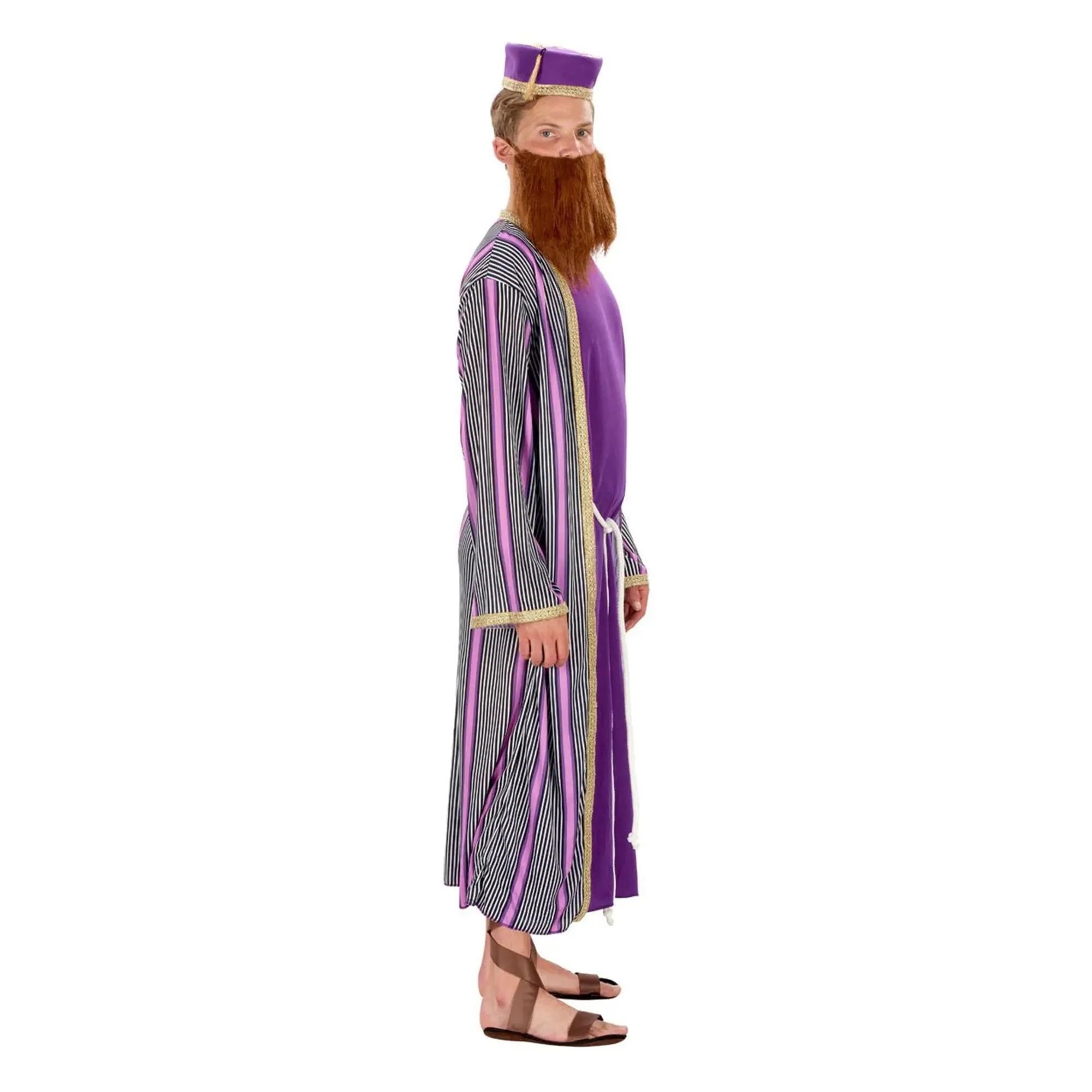 Adult 3 Wise Men Purple with Fez Hat