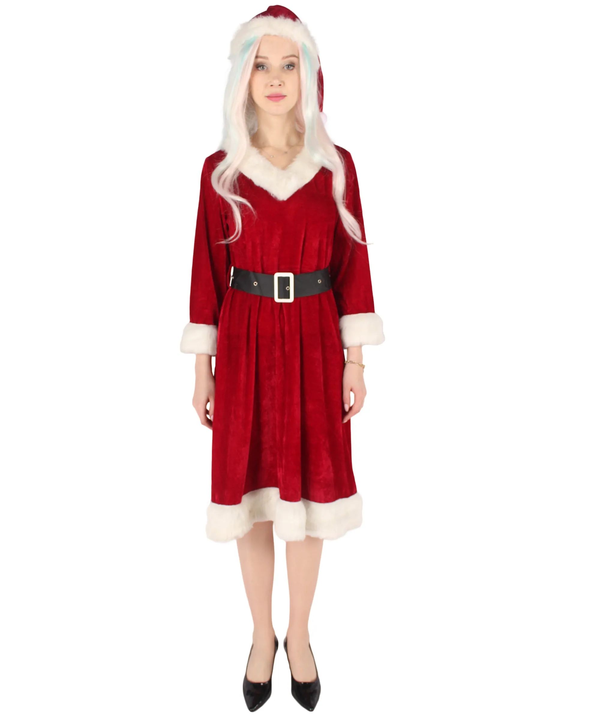 Adult Women's Mrs. Santa Claus | Red Christmas Costume