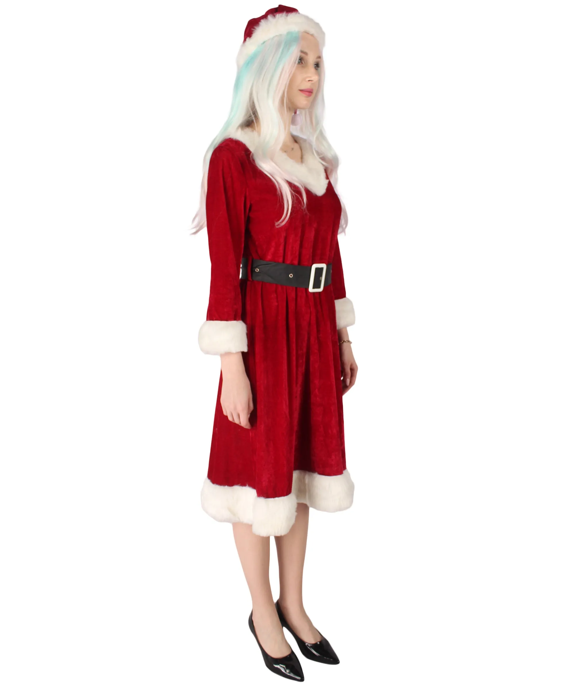 Adult Women's Mrs. Santa Claus | Red Christmas Costume