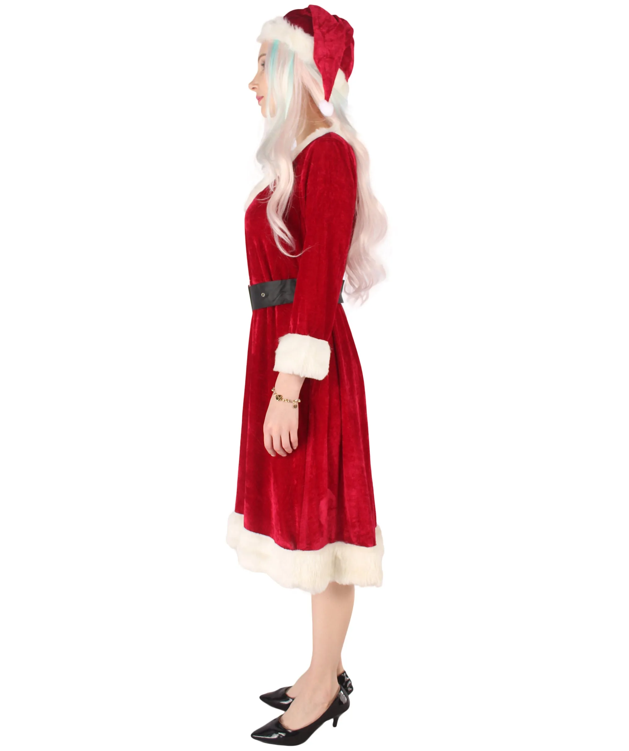 Adult Women's Mrs. Santa Claus | Red Christmas Costume