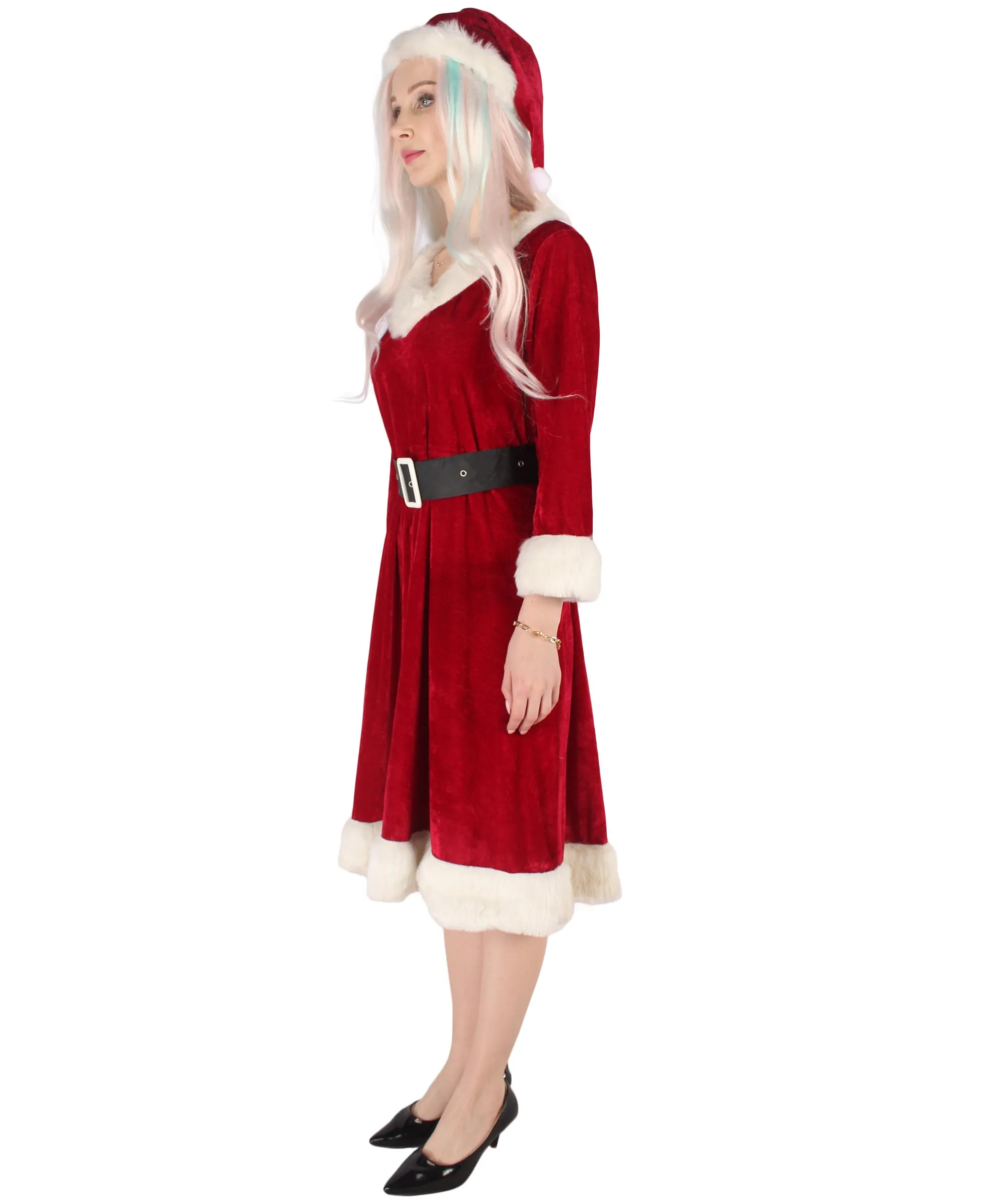 Adult Women's Mrs. Santa Claus | Red Christmas Costume