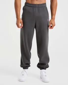 Athletics Oversized Joggers - Charcoal