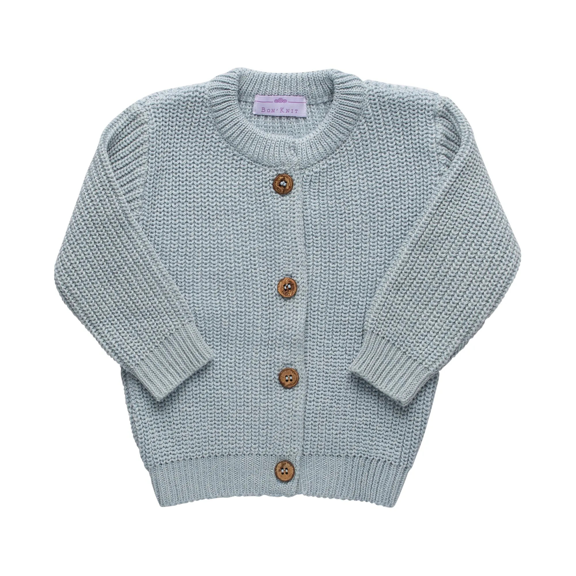 Baby Cardigan Set ~ Powder Blue