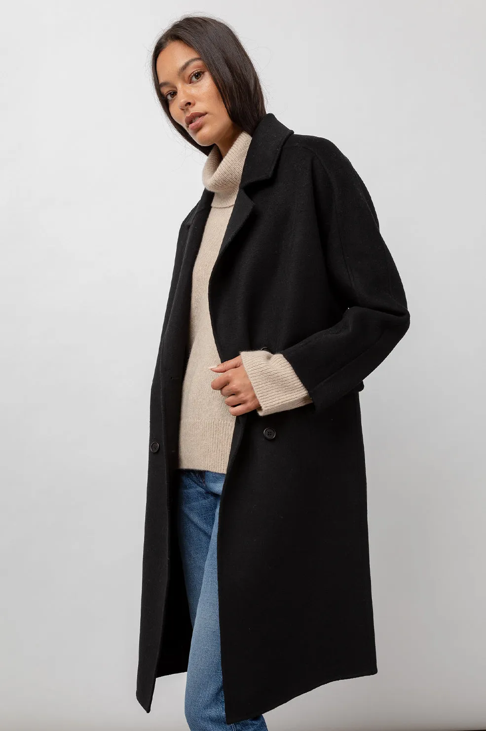 BRISTOL COAT - BLACK