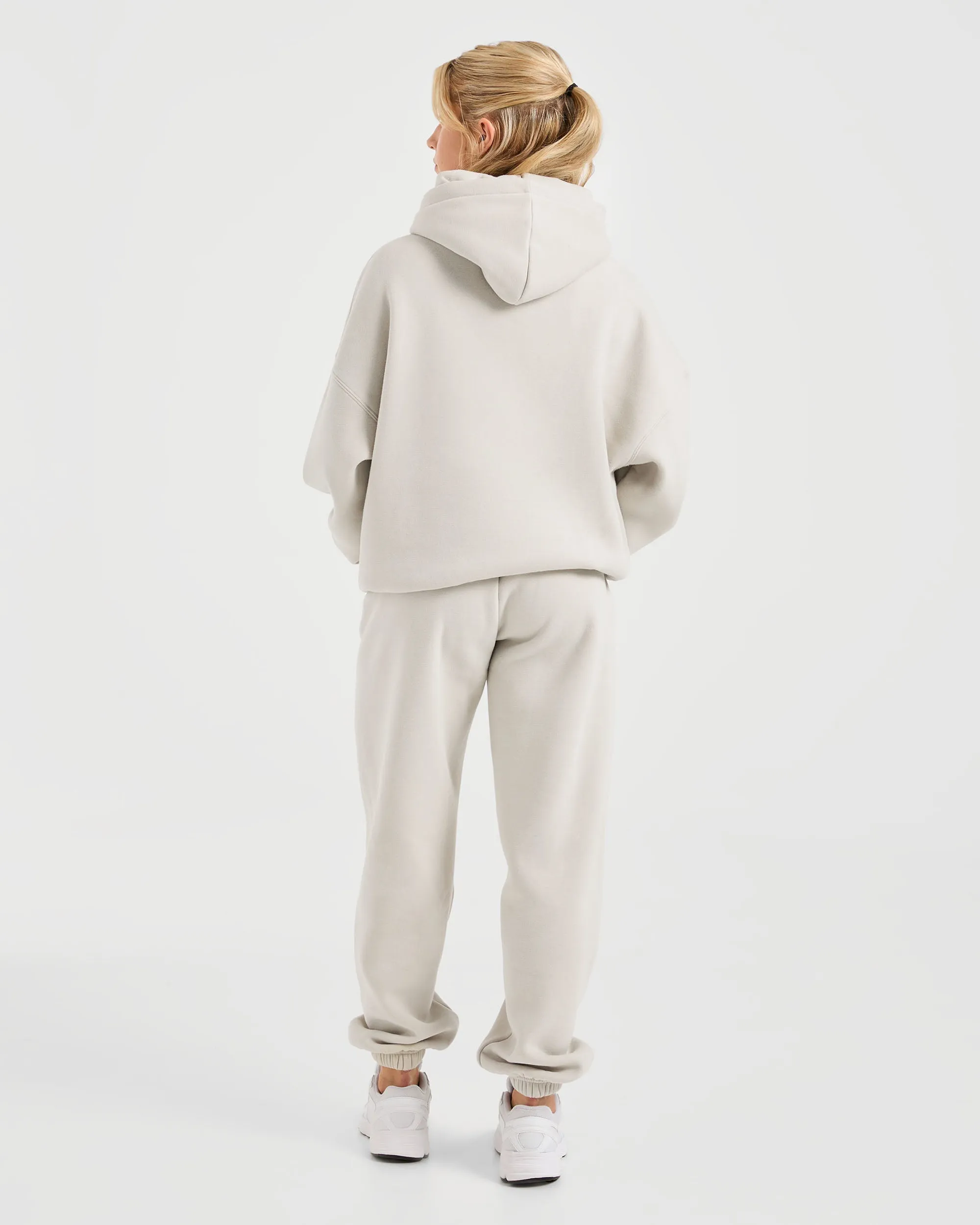 Classic Plush Oversized Joggers - Sand