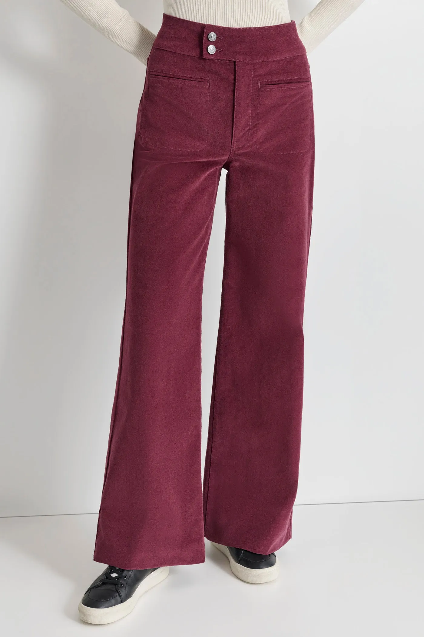 CORDUROY WIDE LEG PANT