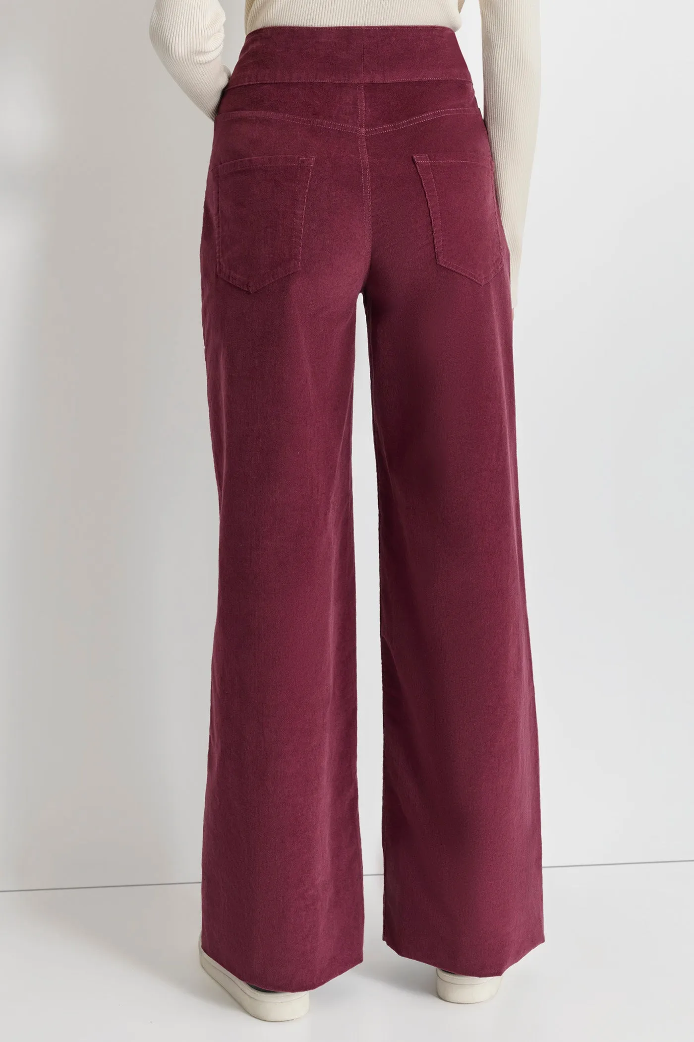 CORDUROY WIDE LEG PANT