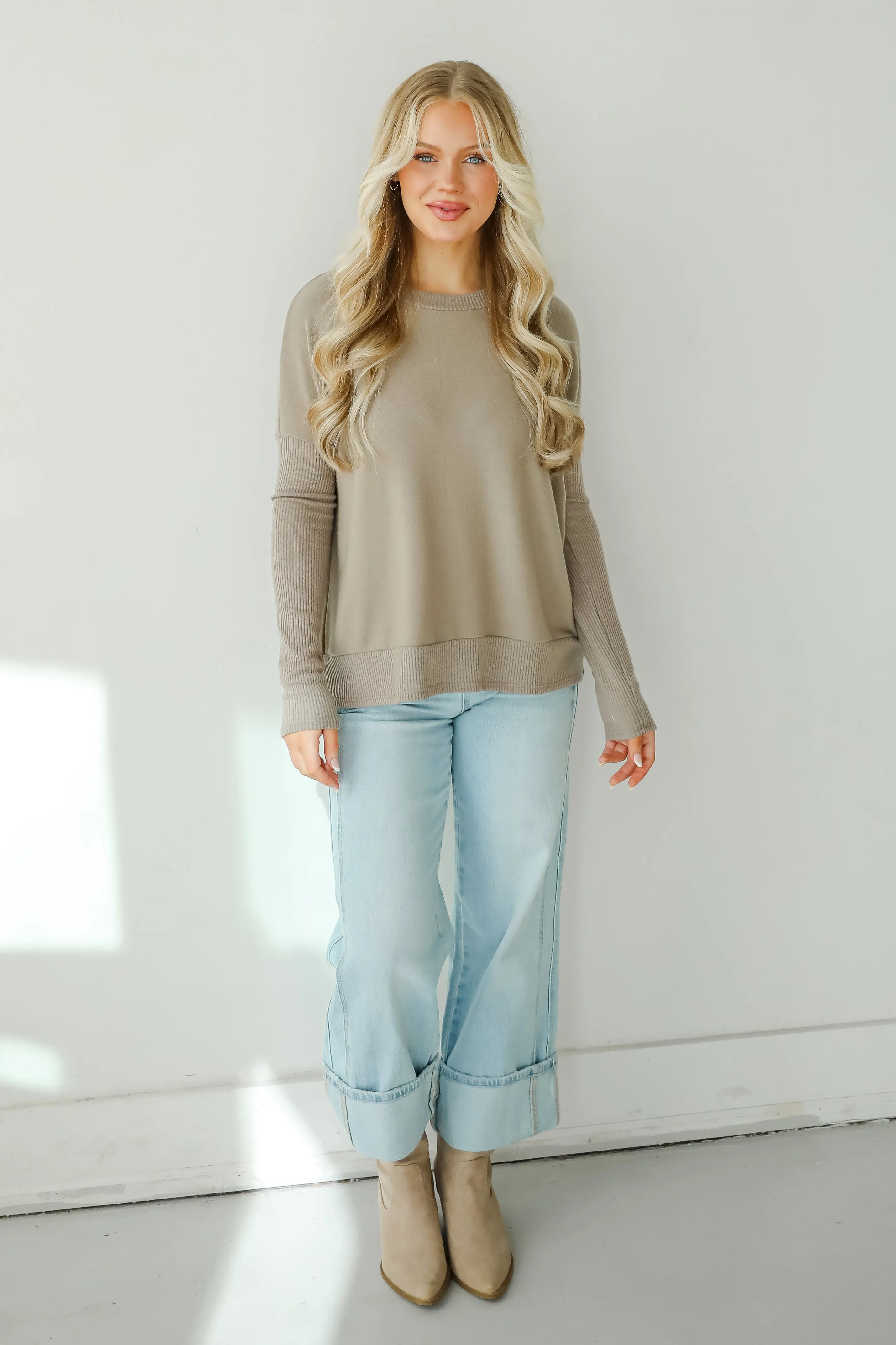 Cozy Touch Soft Knit Top