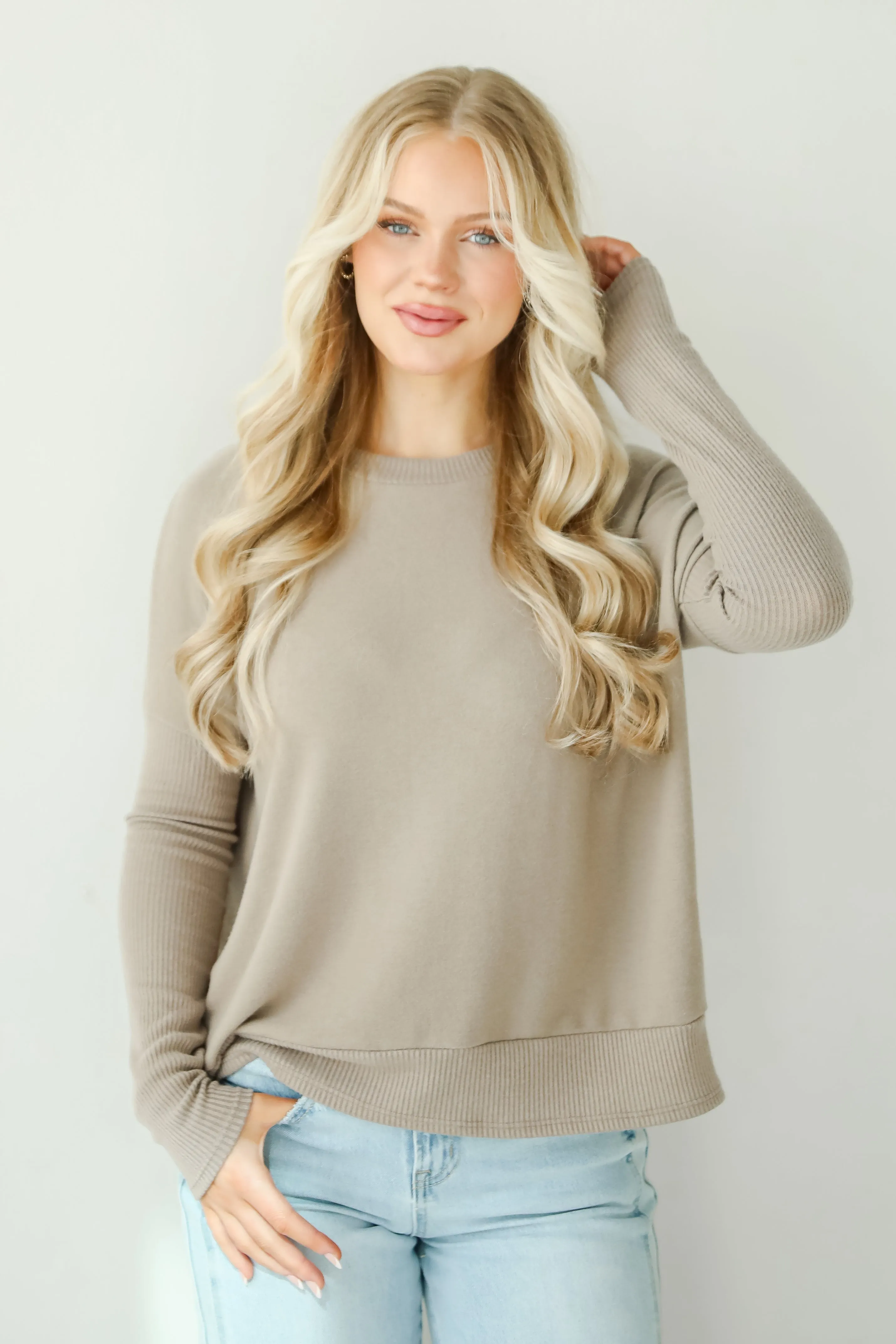 Cozy Touch Soft Knit Top