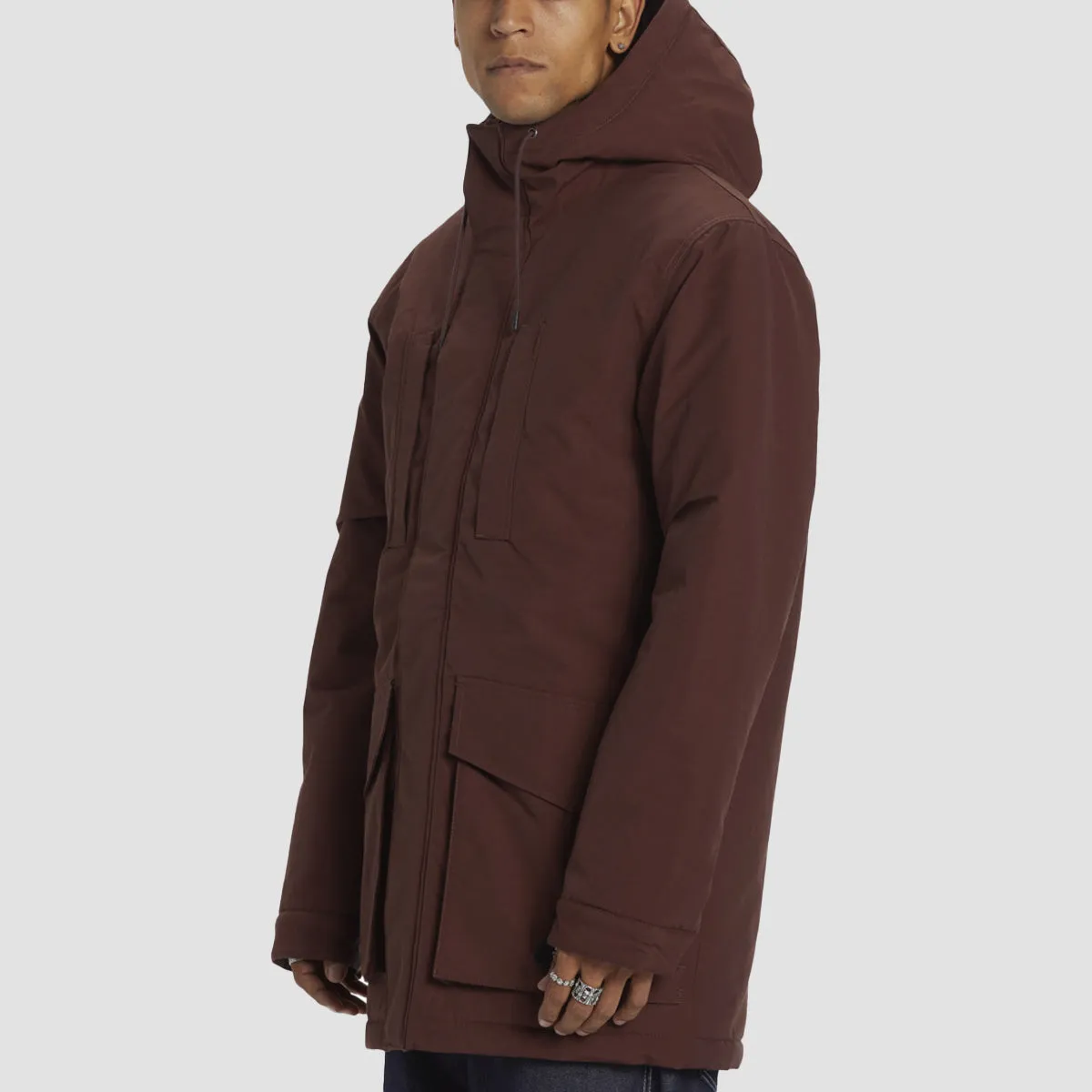 DC Murrayfield Insulated Parka Jacket Bitter Chocolate