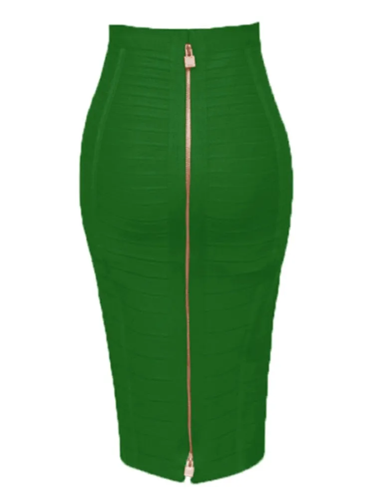 Elastic Bodycon Summer Pencil Skirt