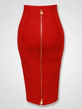 Elastic Bodycon Summer Pencil Skirt