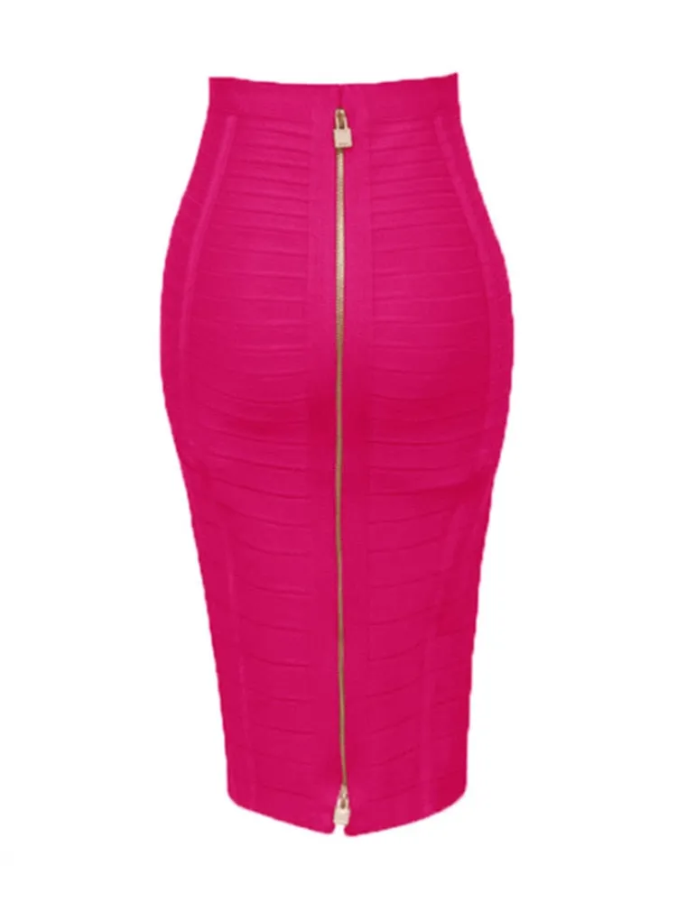 Elastic Bodycon Summer Pencil Skirt