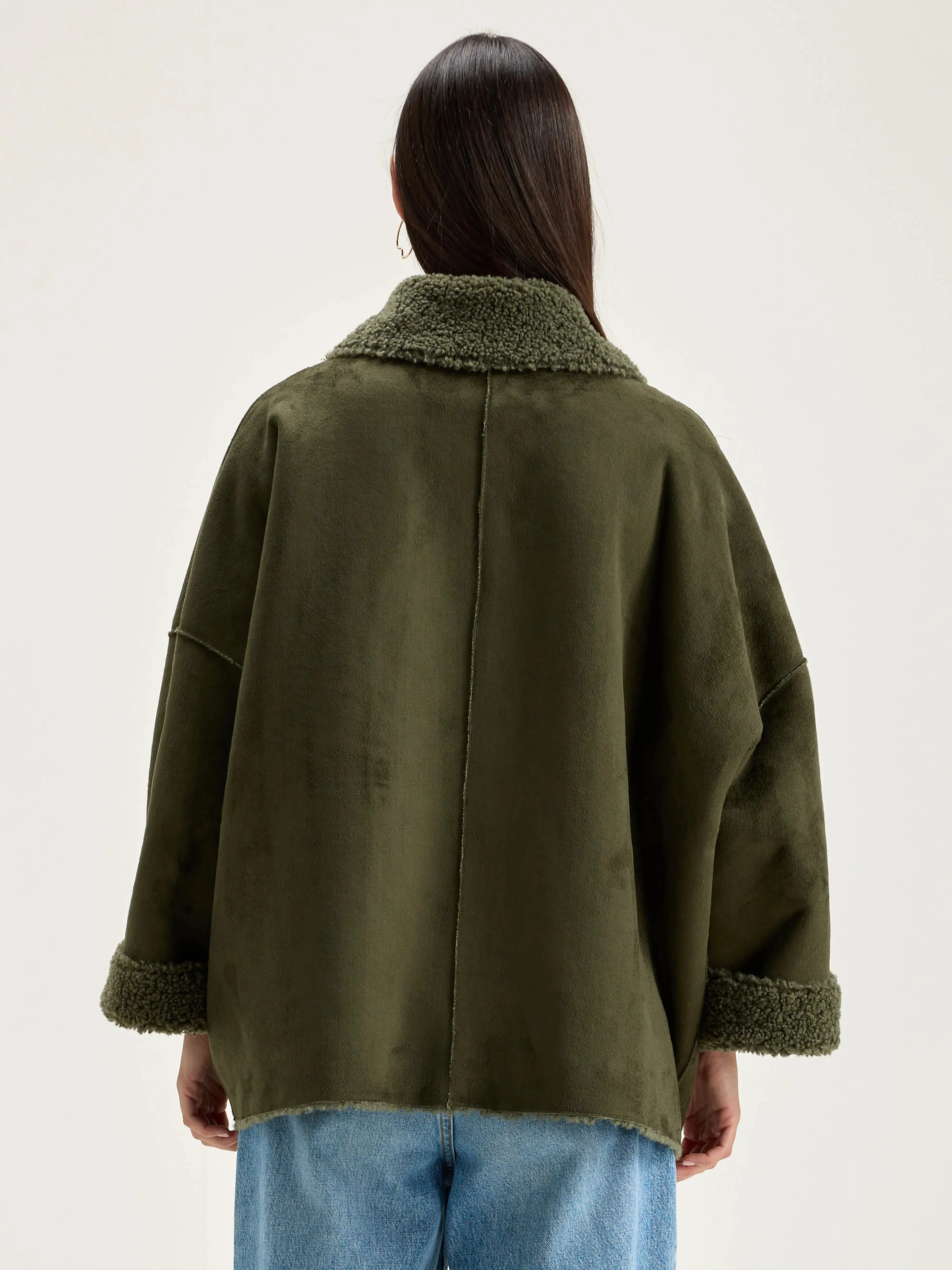 Ethel jacket (242 / W / MOSS)