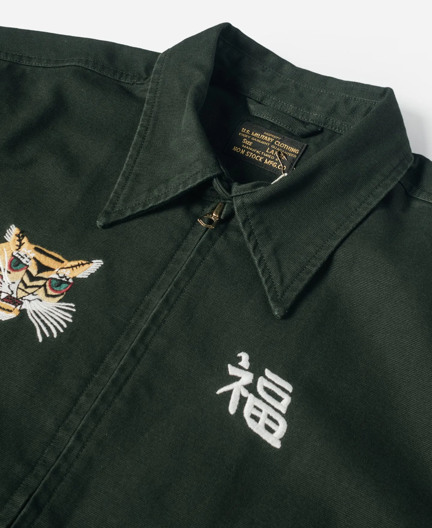 Fox Embroidery Vietnam Souvenir Jacket