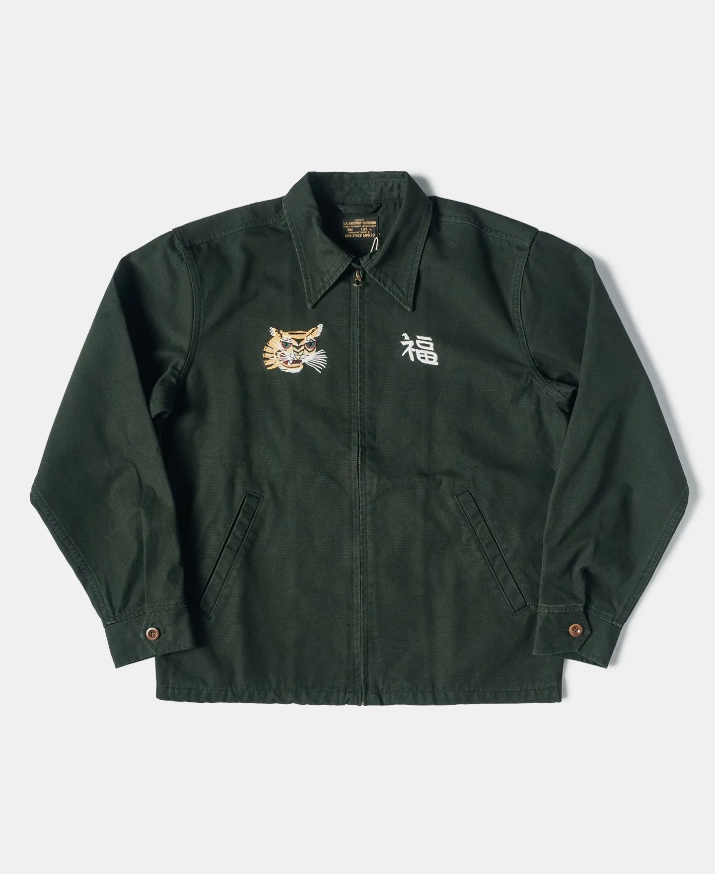 Fox Embroidery Vietnam Souvenir Jacket