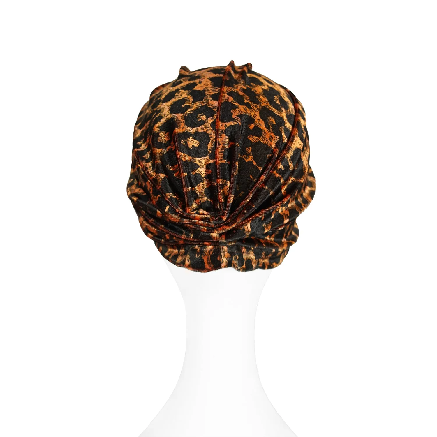 Golden Leopard Turban