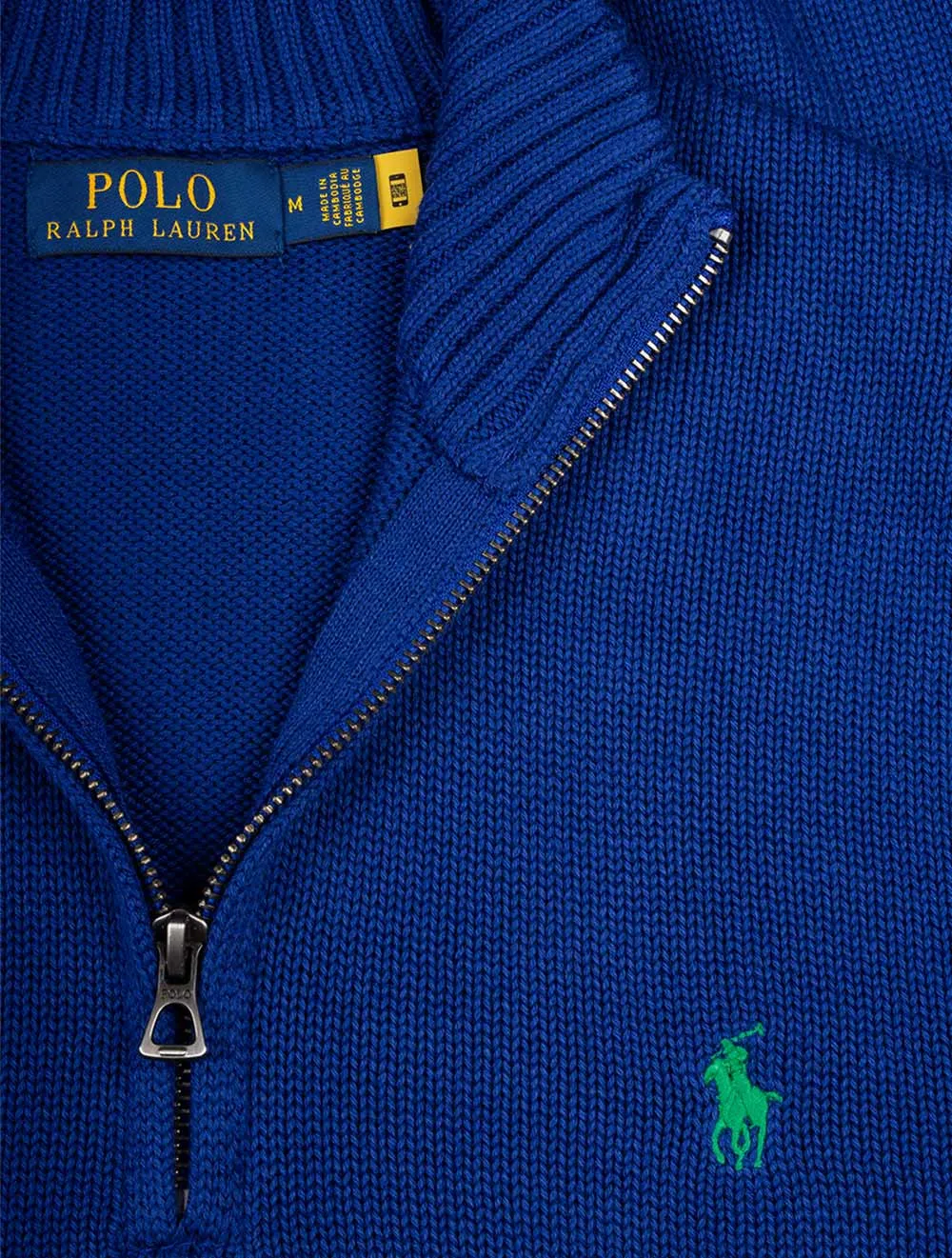 Half Zip Pullover Blue