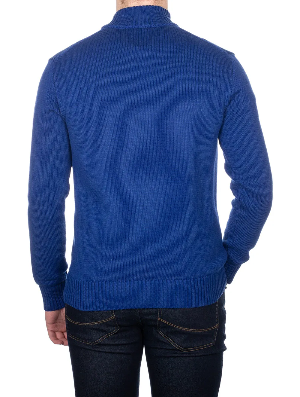 Half Zip Pullover Blue