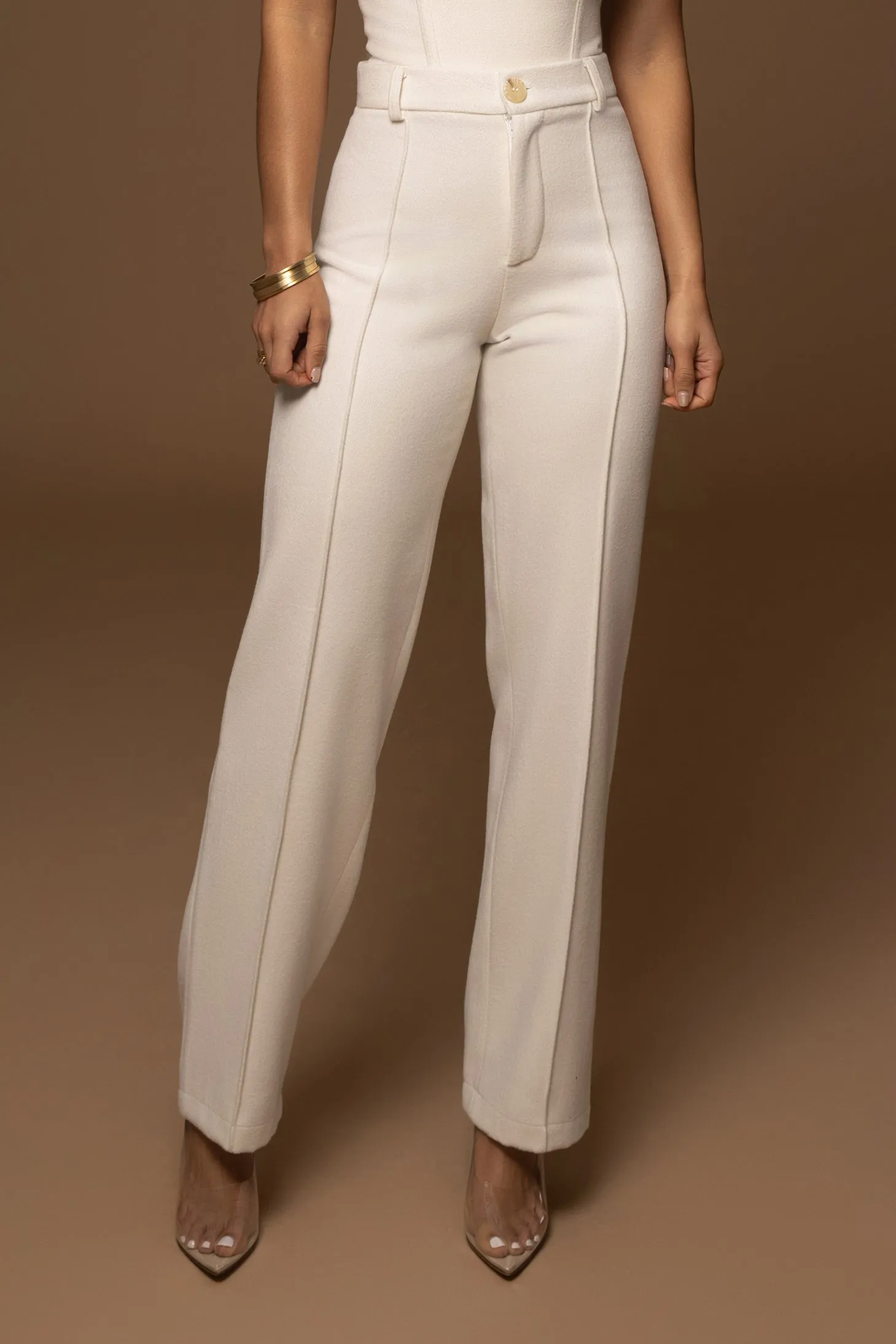 Ivory STAY SHARP TROUSER