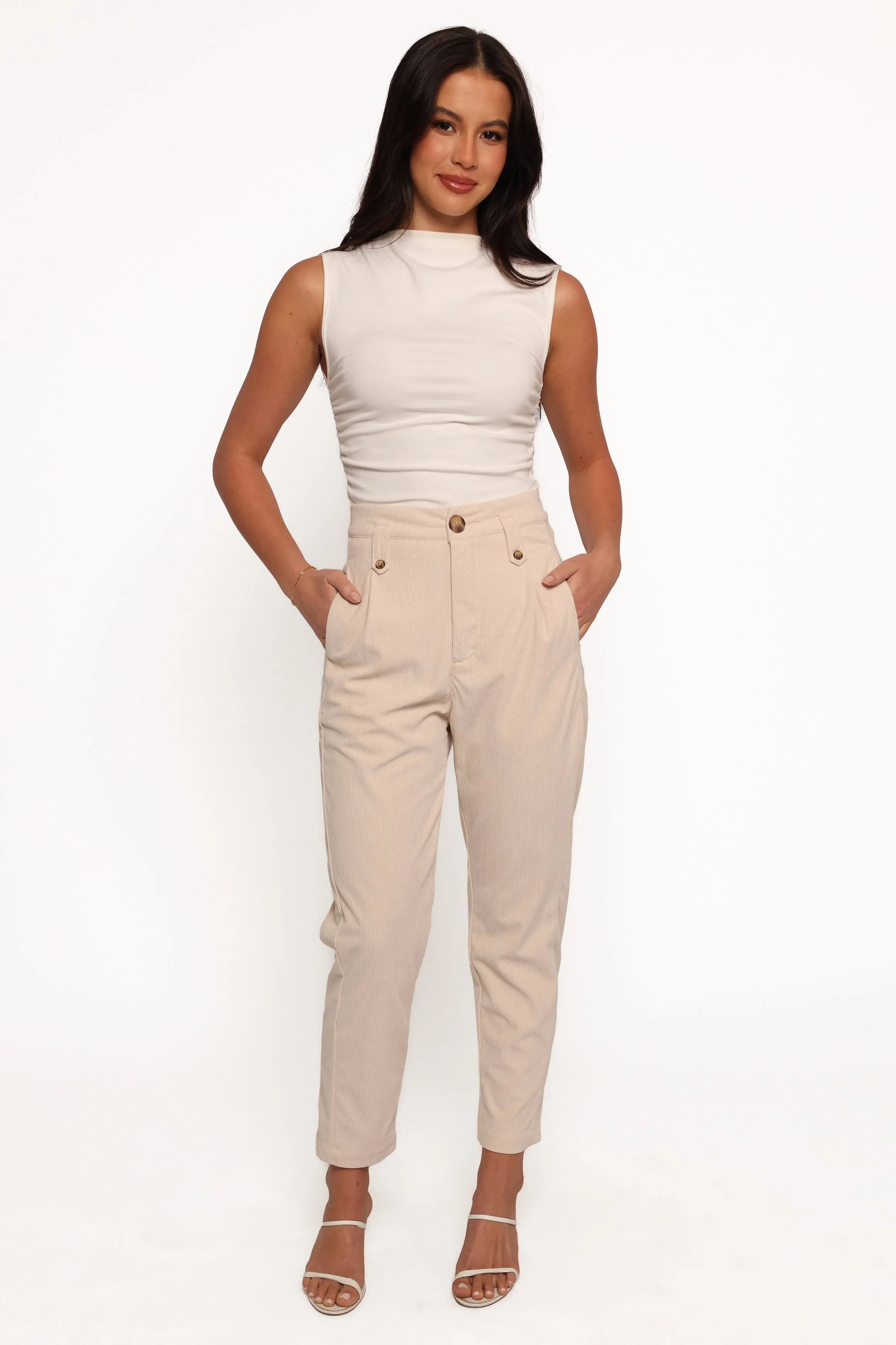 Jones Cord Pant - Cream