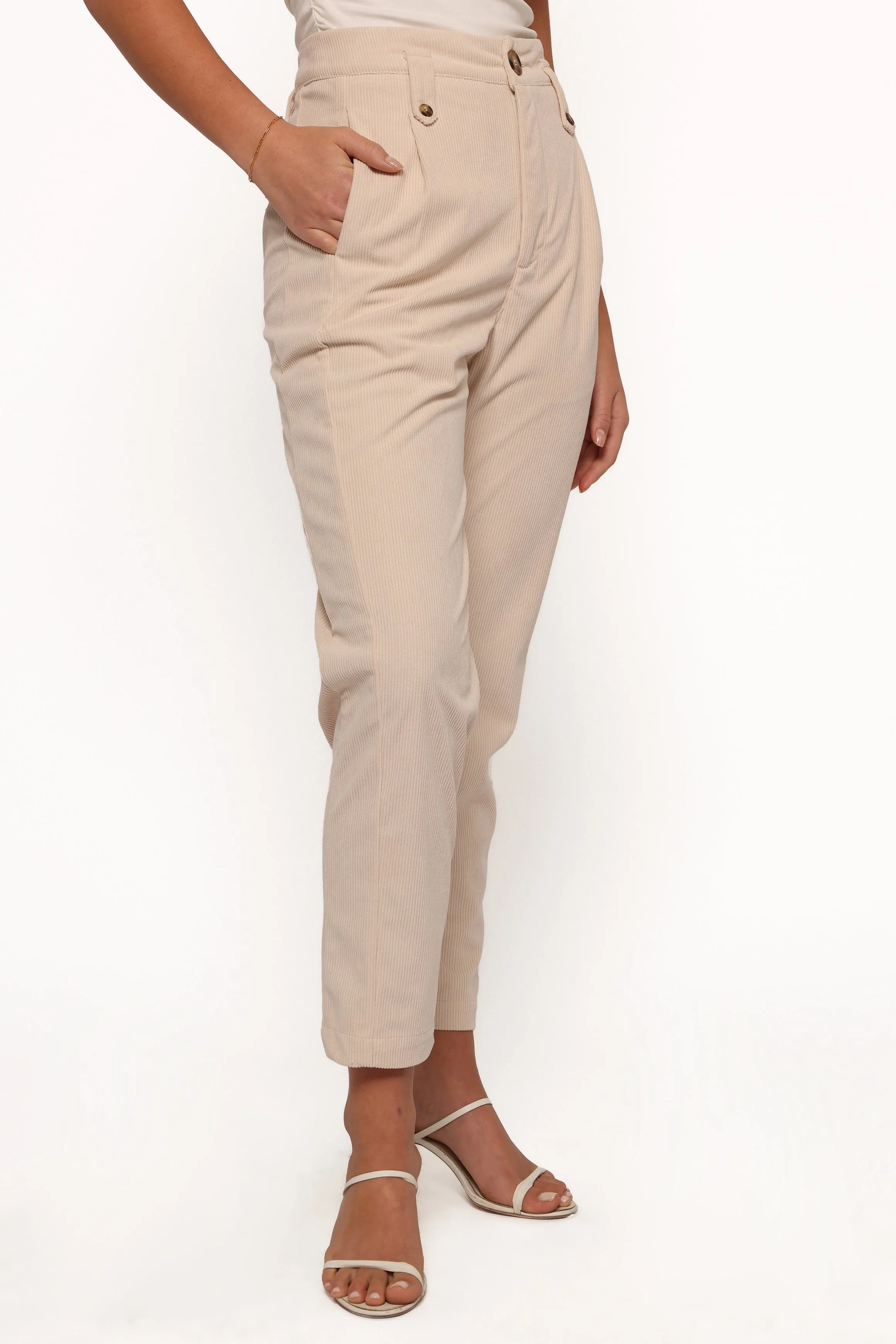 Jones Cord Pant - Cream