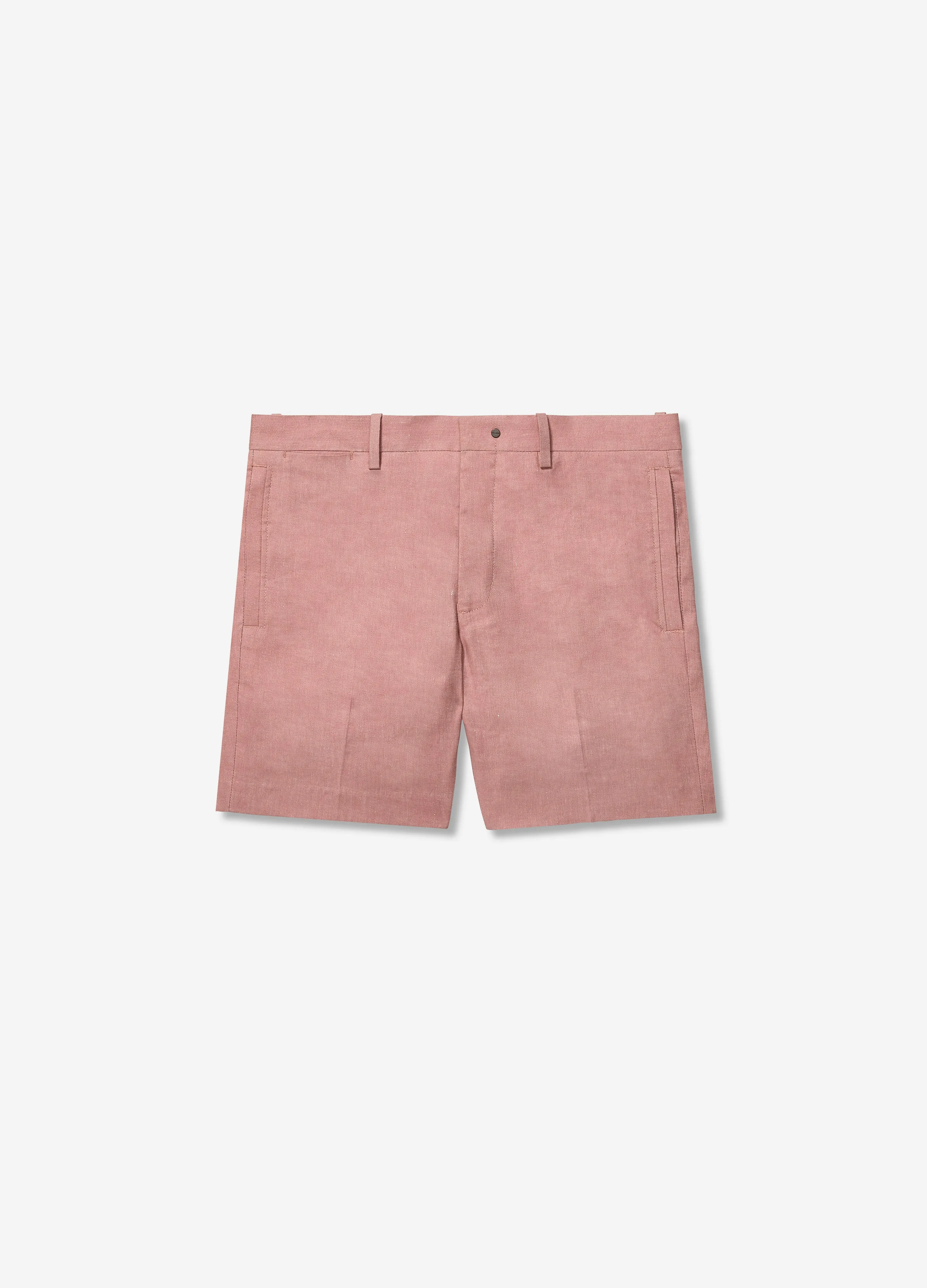 Linen Cotton Soft Shorts Musk