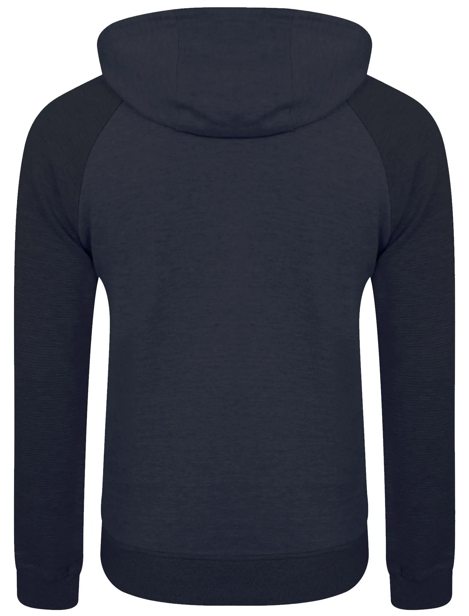 Mens Joel Qutory Pull Over Hoodie in Navy