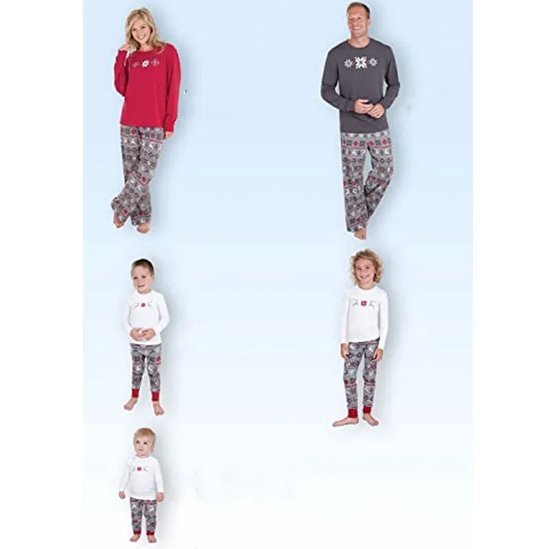 Nordic Print Matching Family Sets