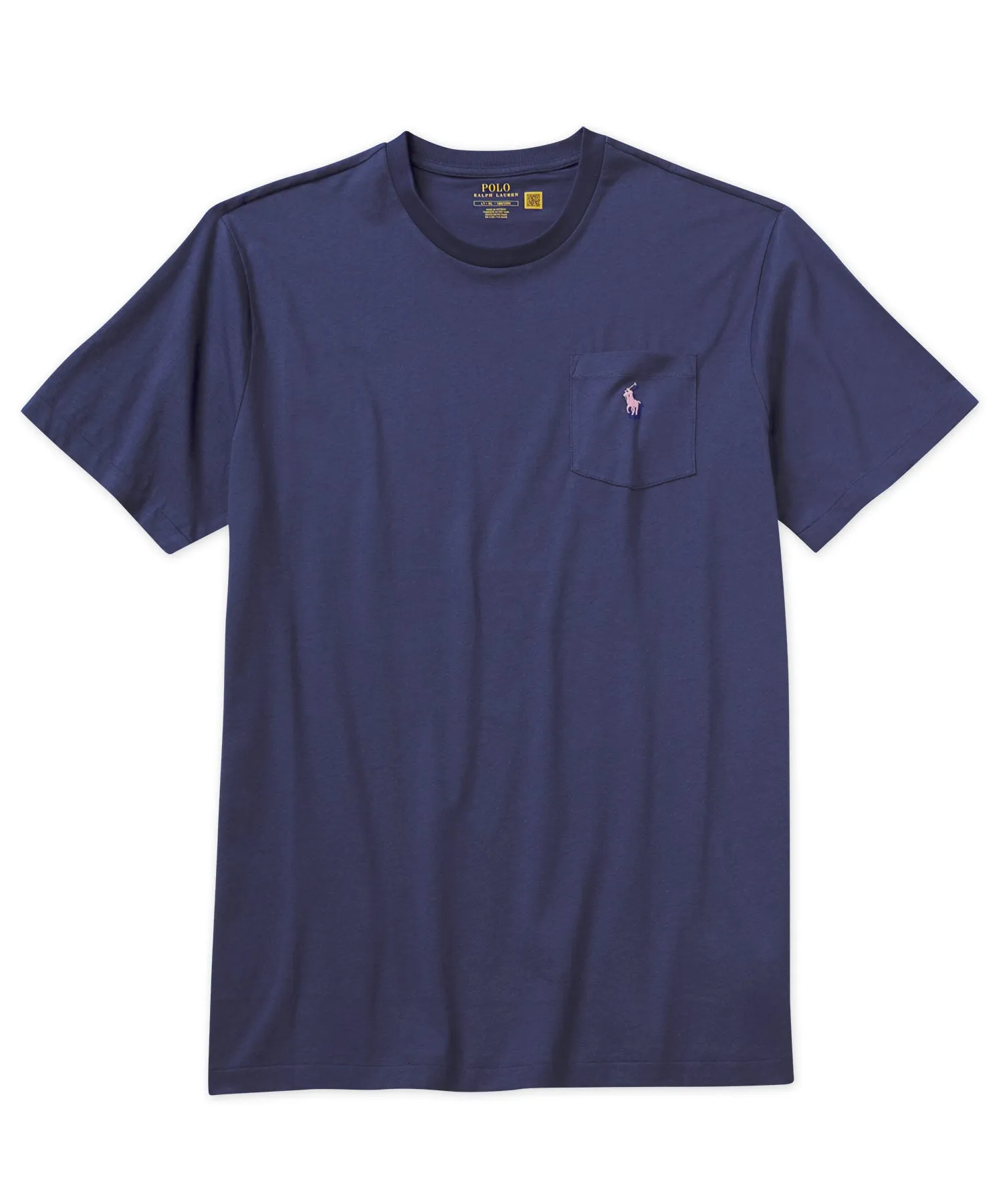 Polo Ralph Lauren Short Sleeve Solid Pocket Crewneck Tee Shirt