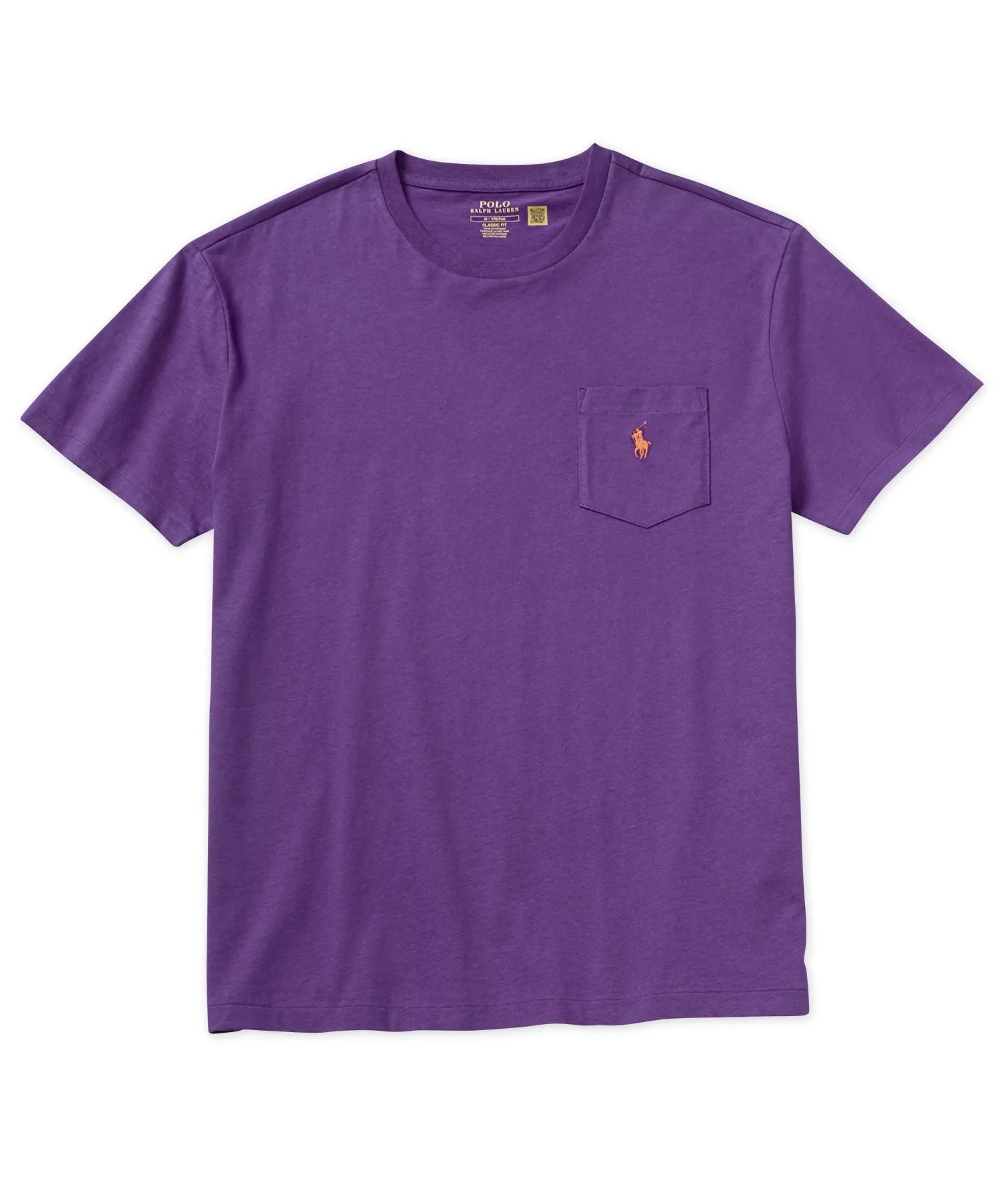 Polo Ralph Lauren Short Sleeve Solid Pocket Crewneck Tee Shirt