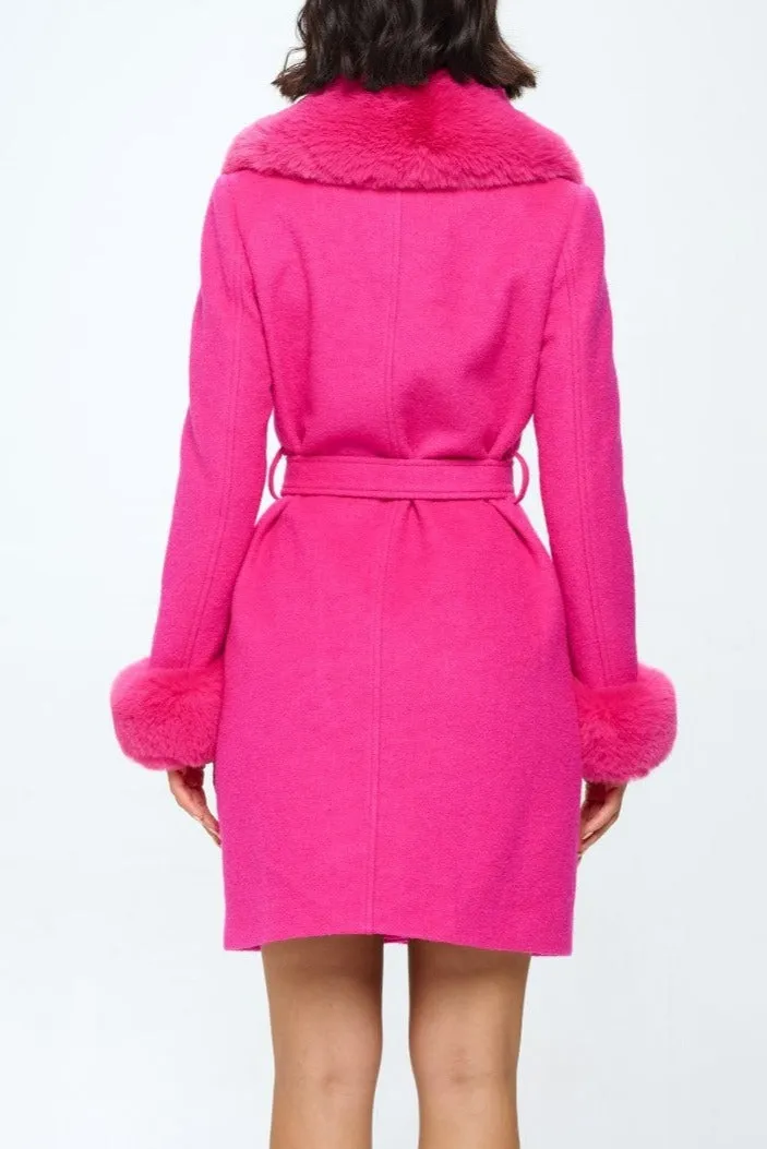 RE-STOCK:  Vegan Wool Coat