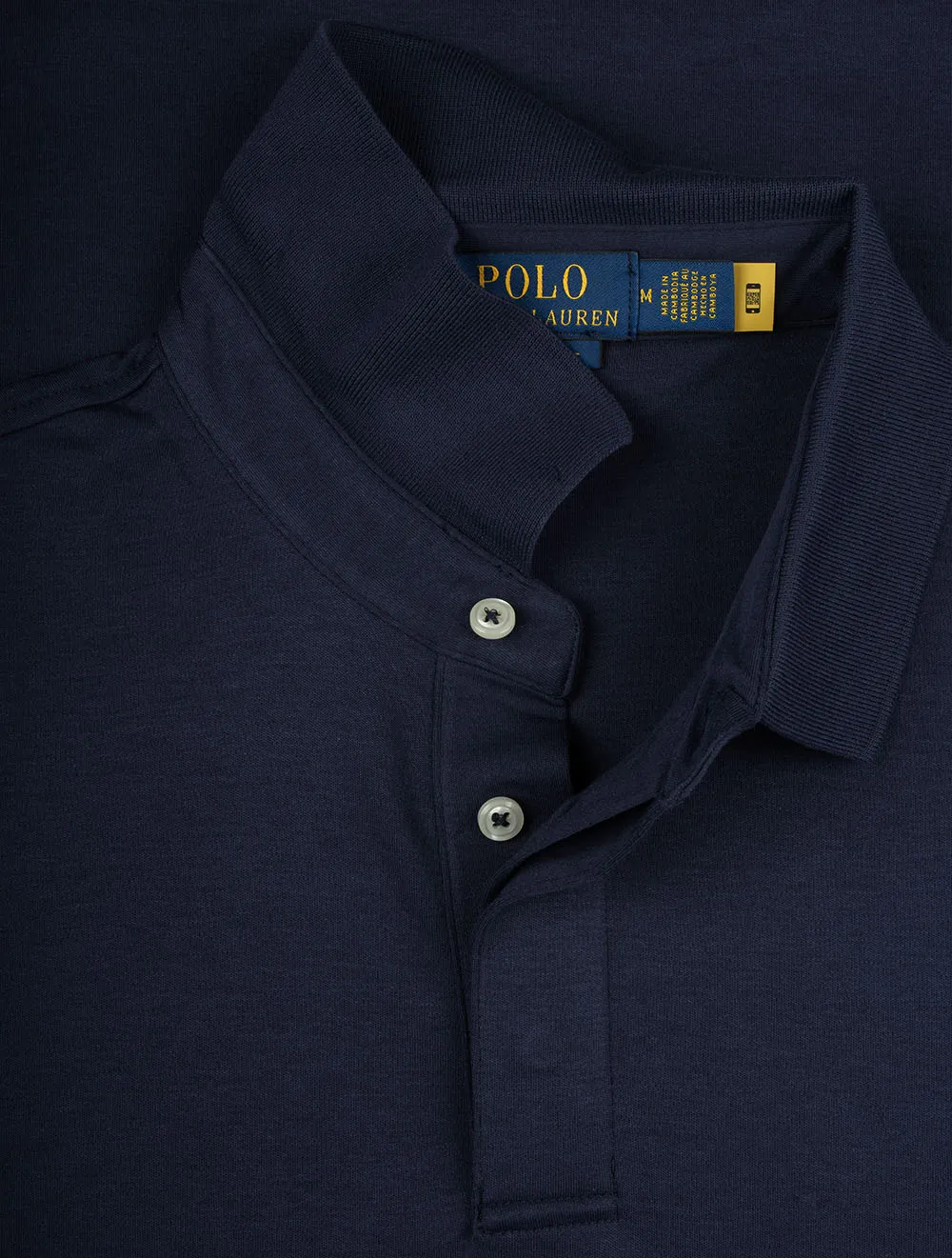 Soft Cotton Polo Shirt Cruise Navy