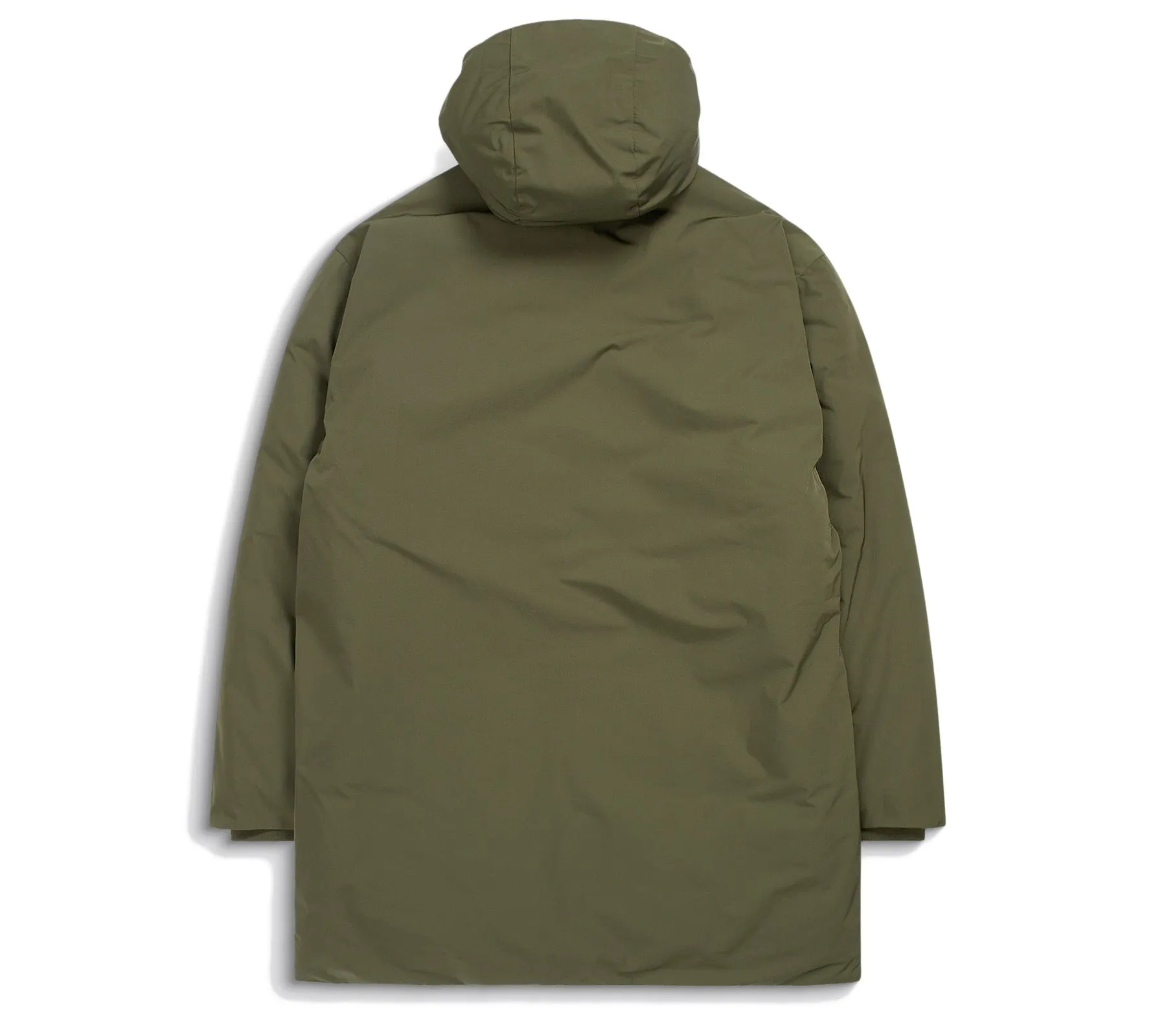 Stavanger Military Nylon Parka | Army Green