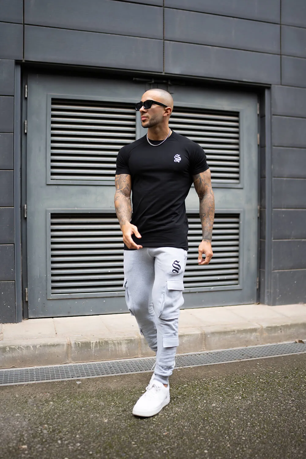 Tech Cargo Joggers - Grey